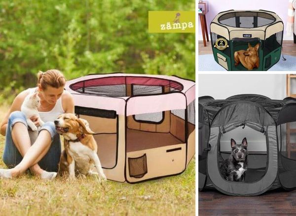 The Best Portable Dog Pens 
 - Indoors or Out!